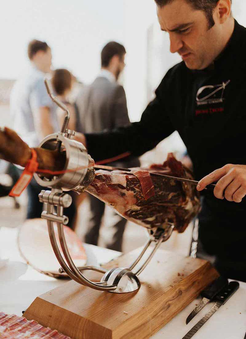 Jambon à la découpe