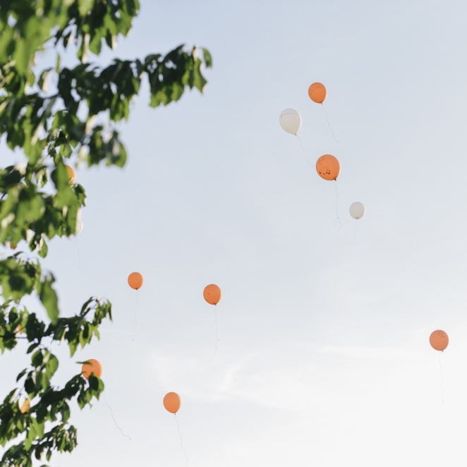 Lâcher de ballons