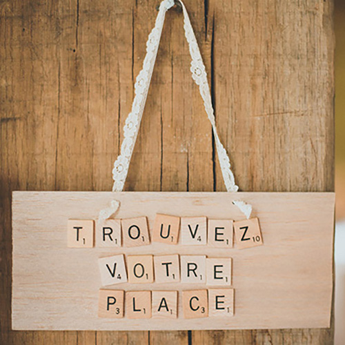 Marque-places ecofriendly