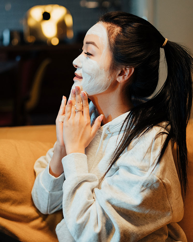 Routine beauté de la mariée green