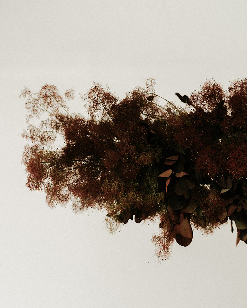 Le cotinus pour donner du volume à votre décoration de mariage
