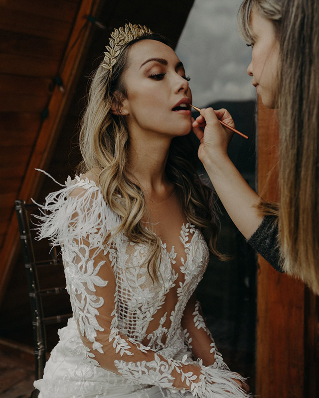 Maquillage mariage naturel