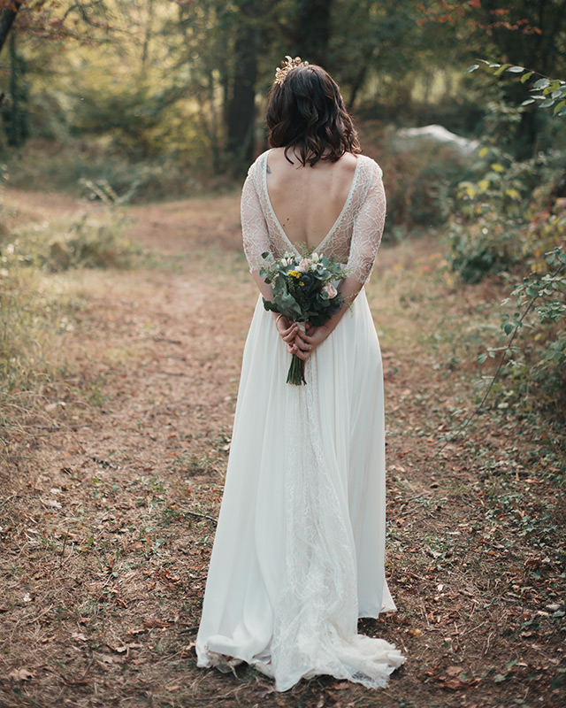 Robe de mariée dos nu Atelier Swan