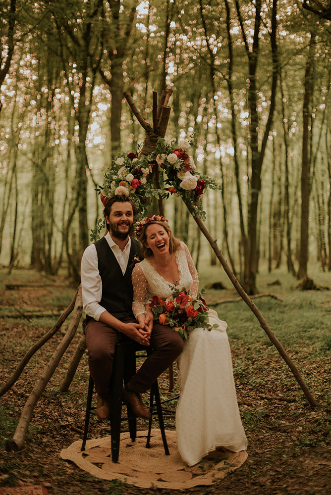 Cérémonie de mariage en extérieur