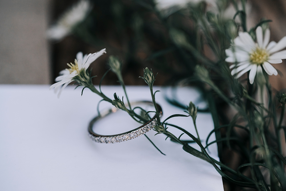 Soirée de mariage en extérieur