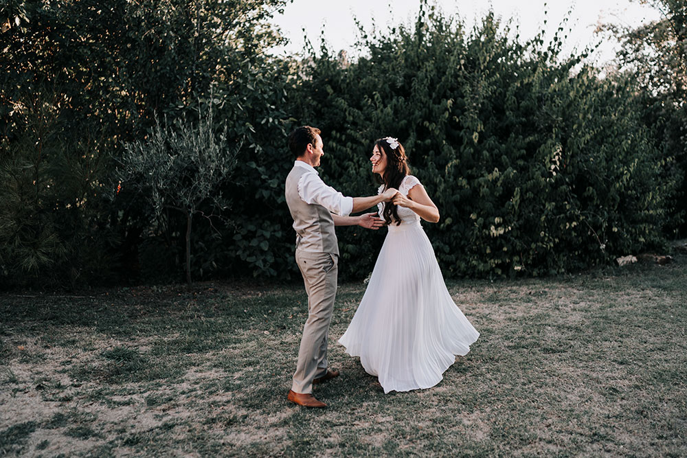 Le mariage eco responsable de Justine Porcelaine