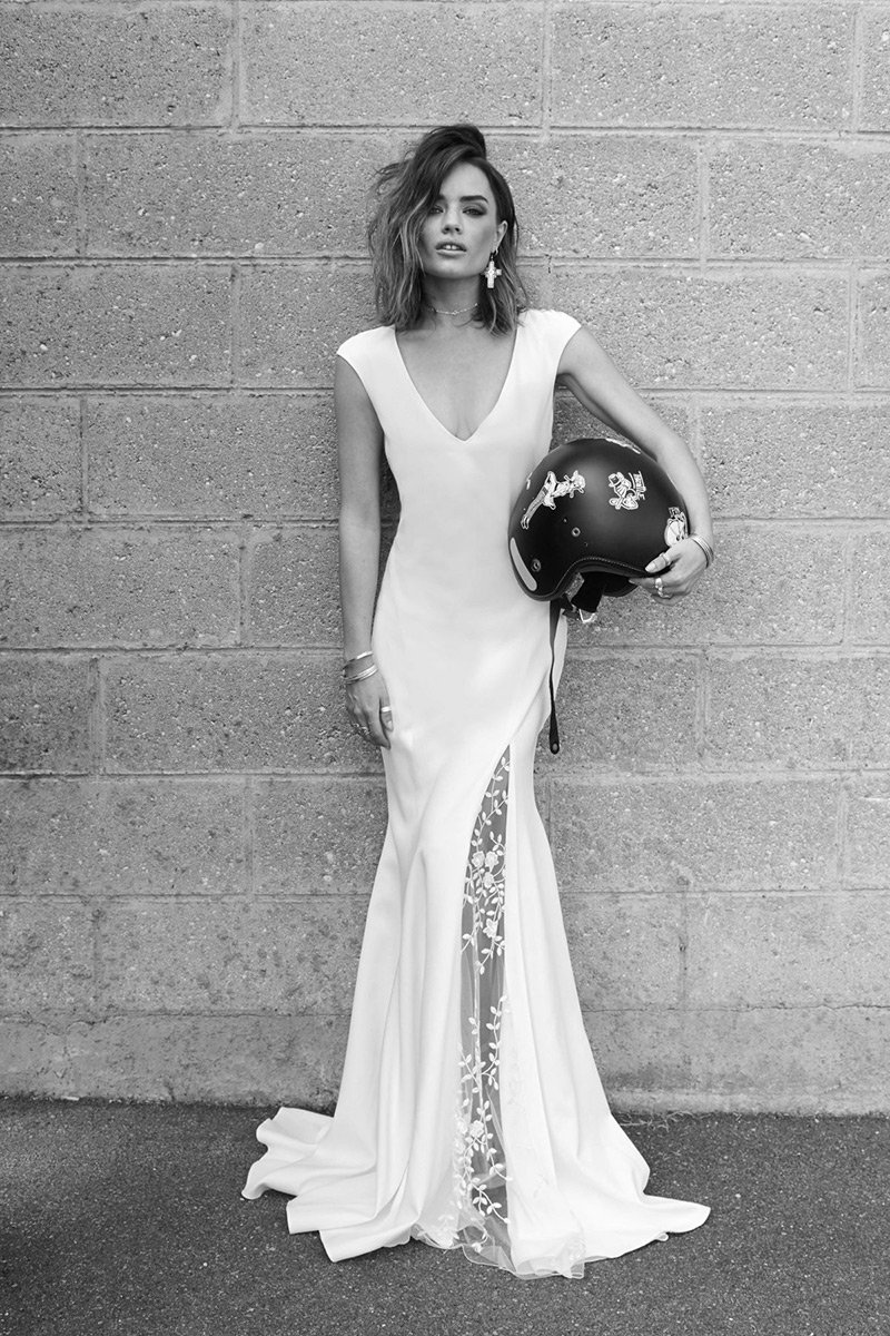 robe de mariée moderne La Sève