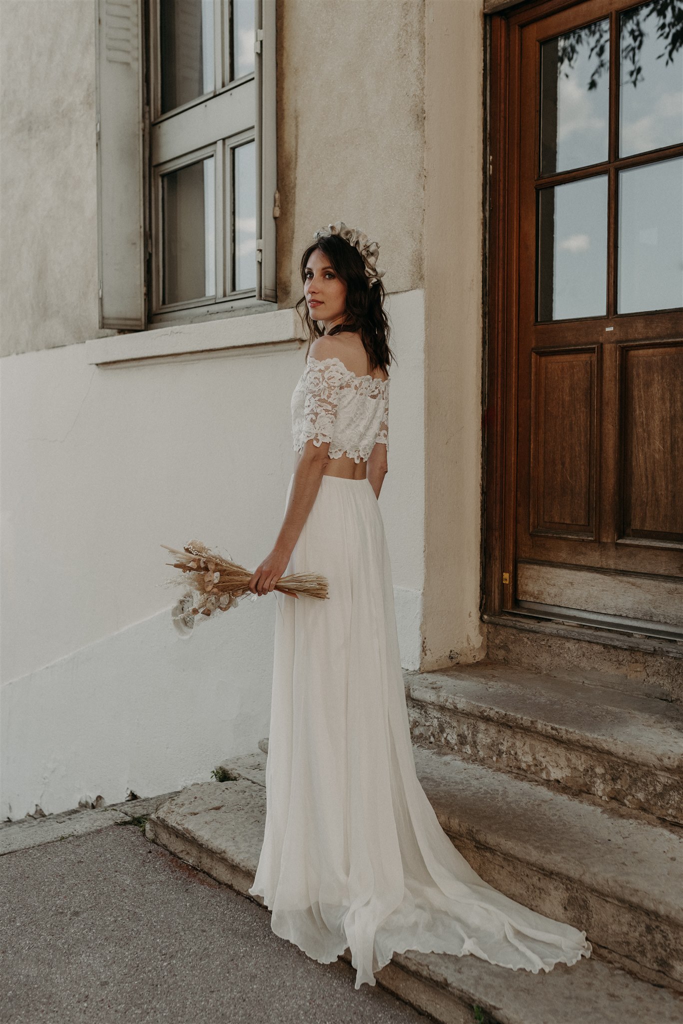 Robe de mariée boho