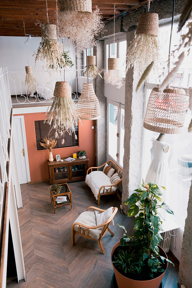 Showroom de mariage eco responsable