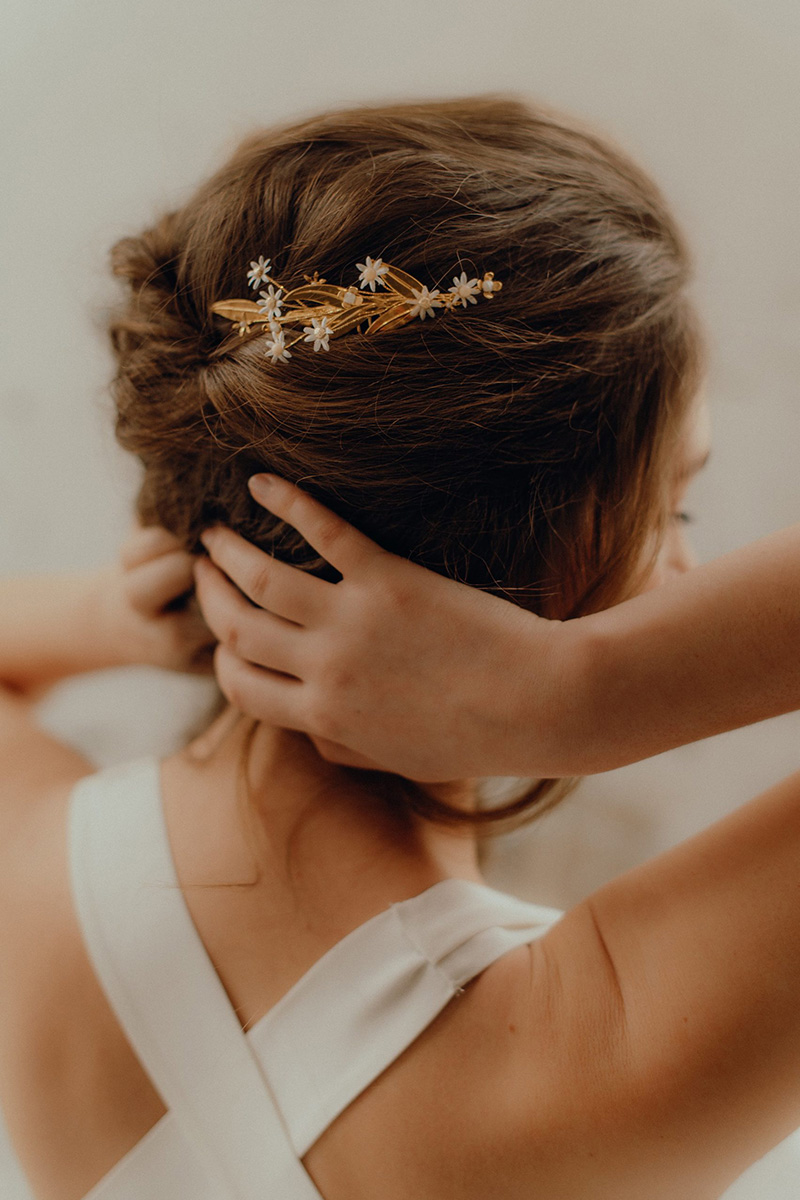 Peigne mariage fin