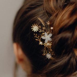 Bijou de cheveux pour mariée