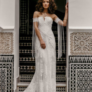 Robe de mariée bustier