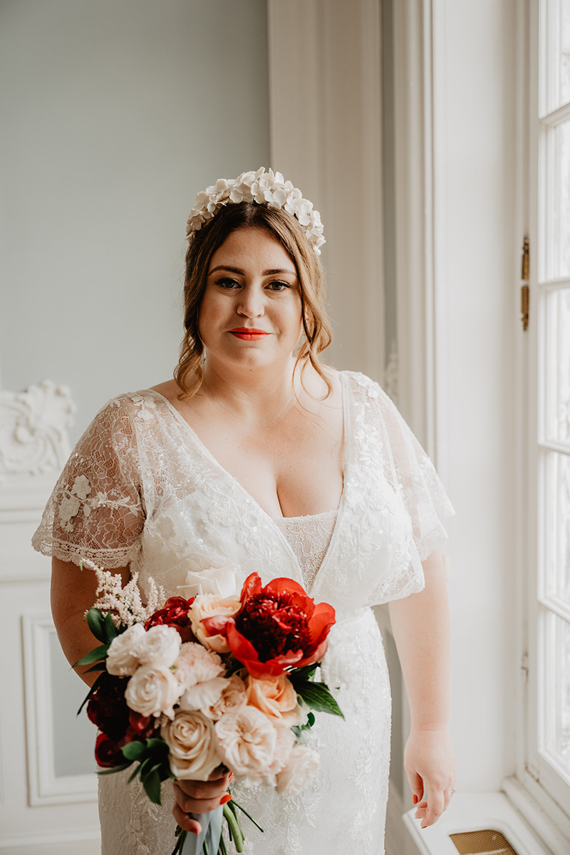Robe de mariée grande taille