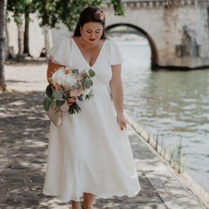 Robe de mariée civile grande taille