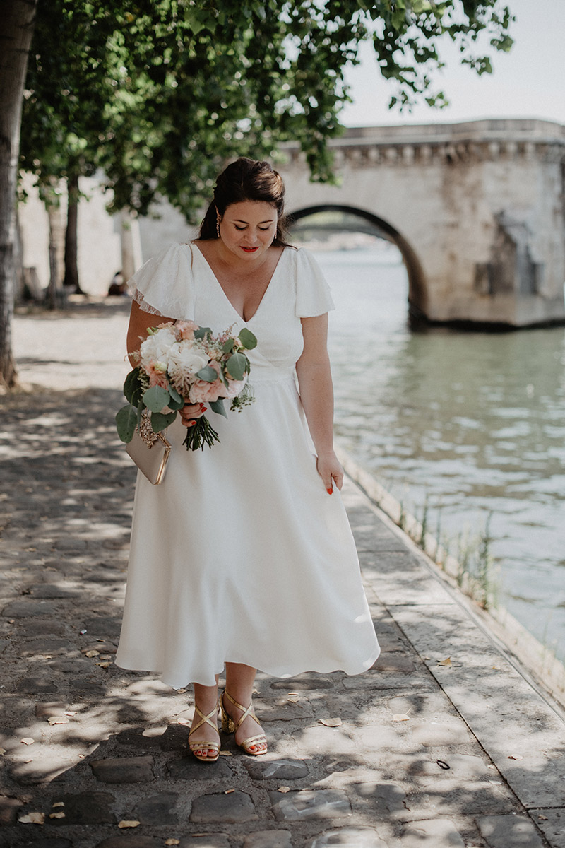 Robe de mariée civile grande taille