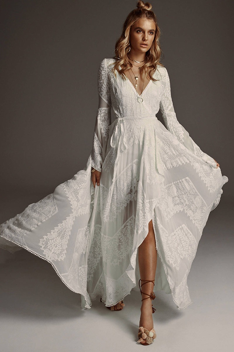 Robe porte-feuille