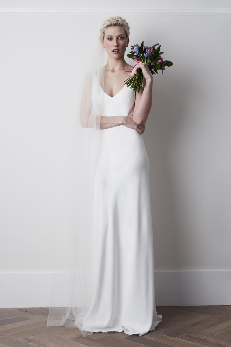 Robe simple coupe droite