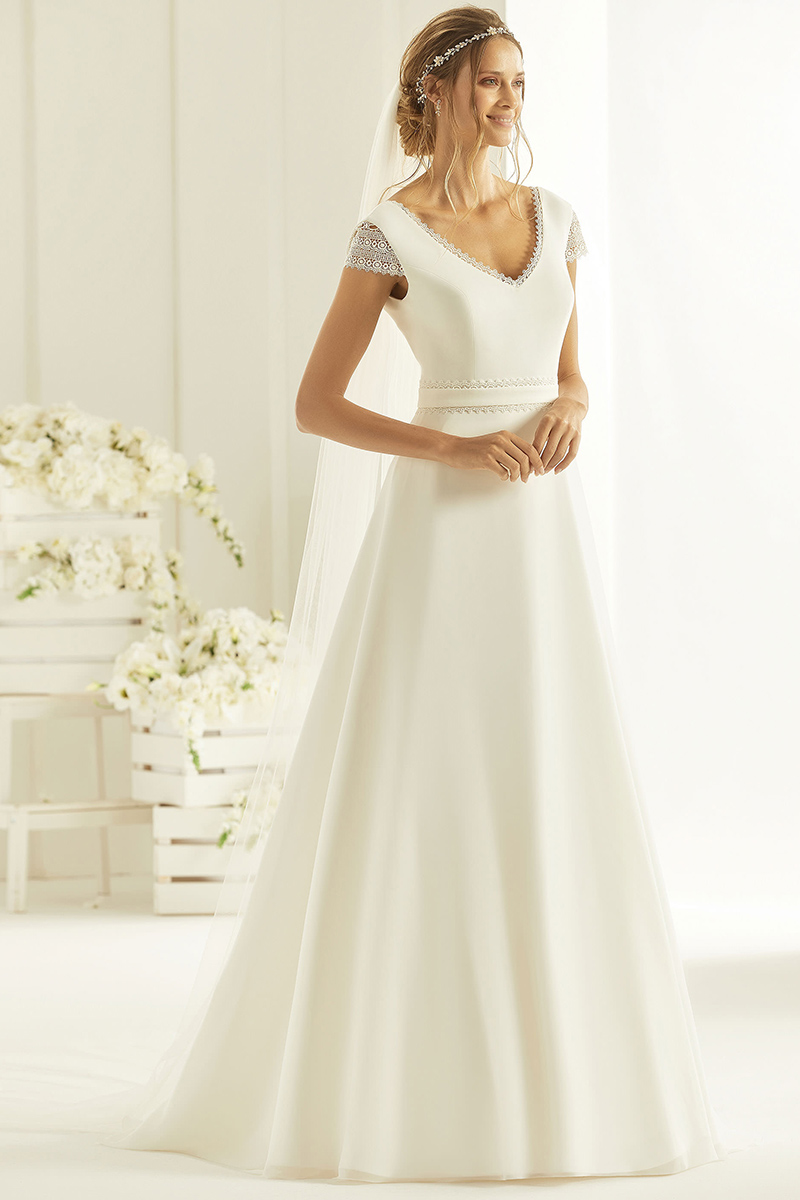 Robe de mariée trapèze