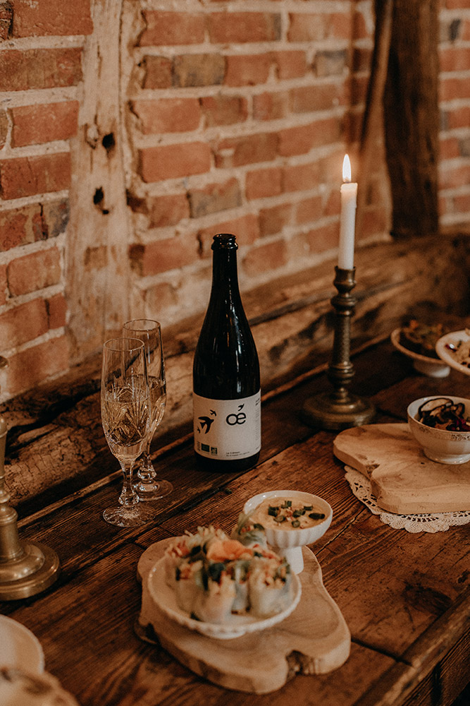 Buffet de mariage végétarien