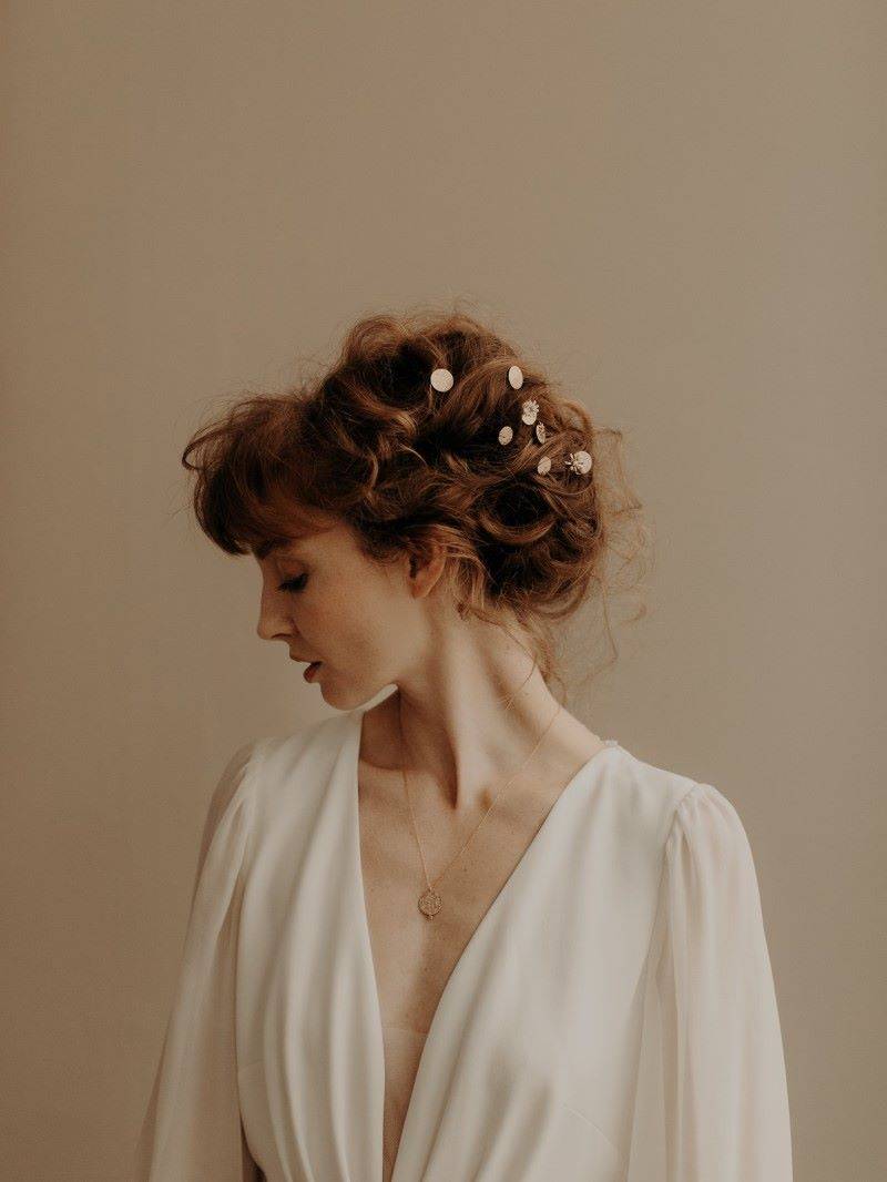 Costume de mariée terracotta