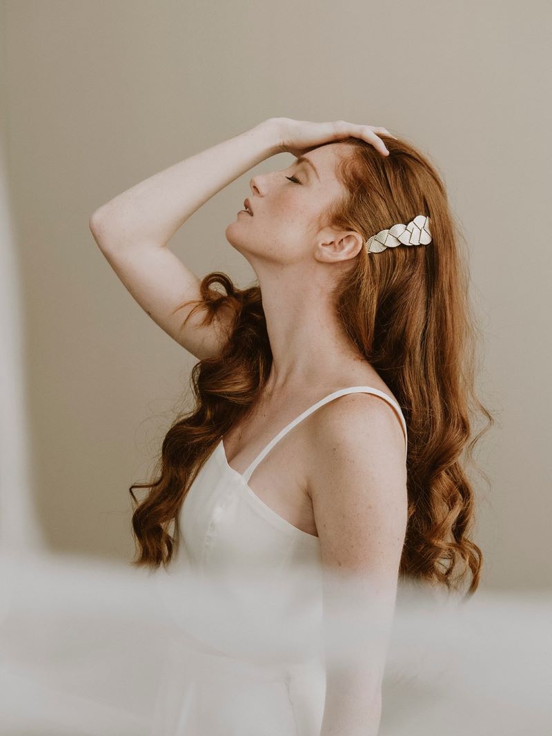 Accessoire cheveux pour mariée