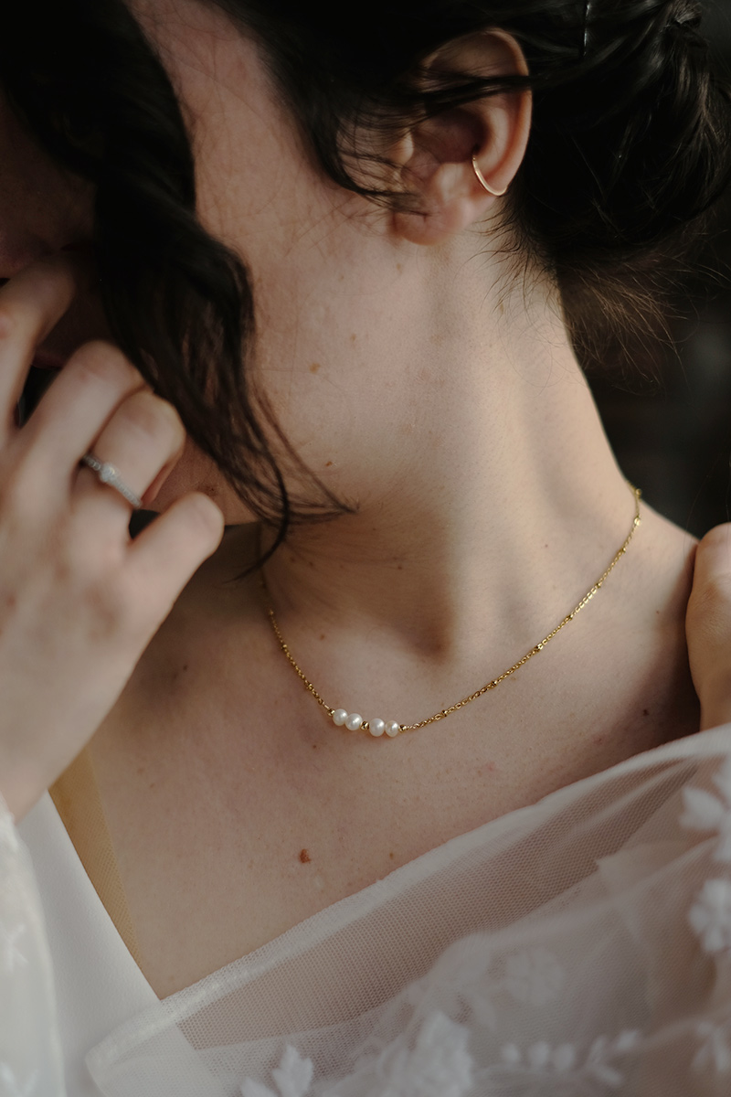 Collier de perles Lluvia