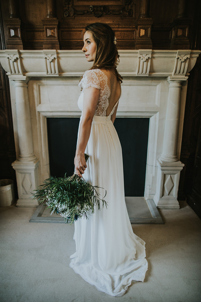 Robe Laure de Sagazan dos nu