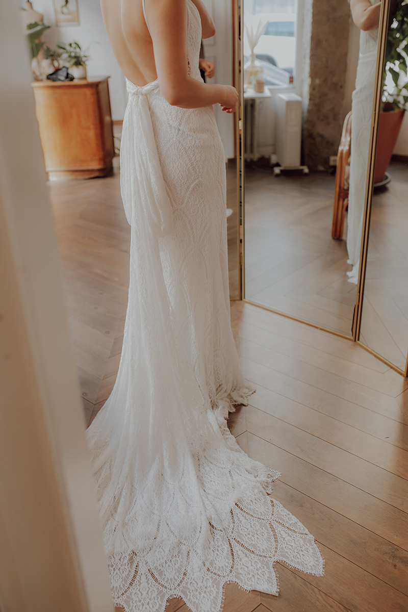 Acheter une robe de mariée d'occasion