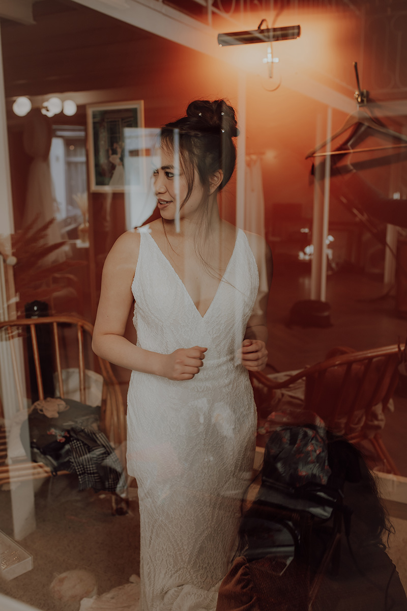 Essayages de robes de mariée