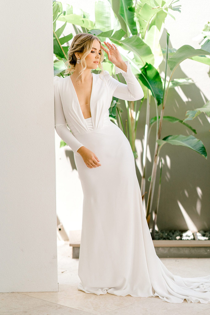 Robe sirène d'hiver
