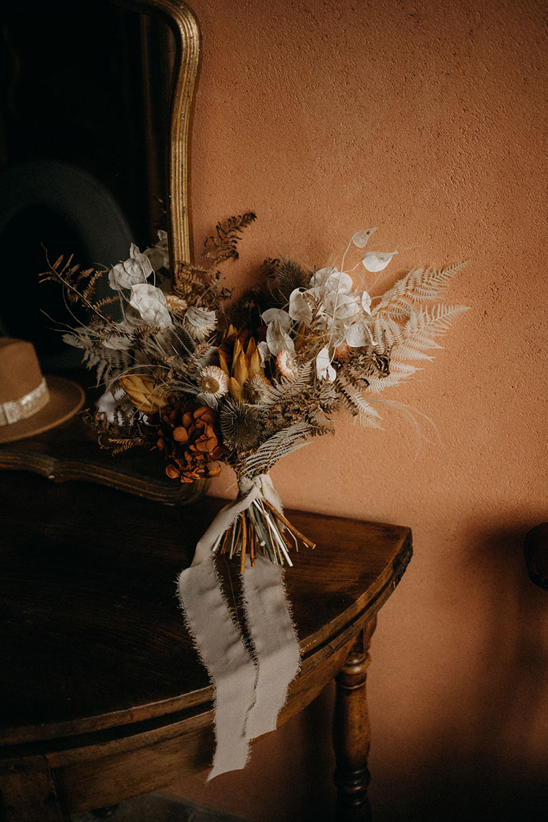 Bouquet de mariage d'automne