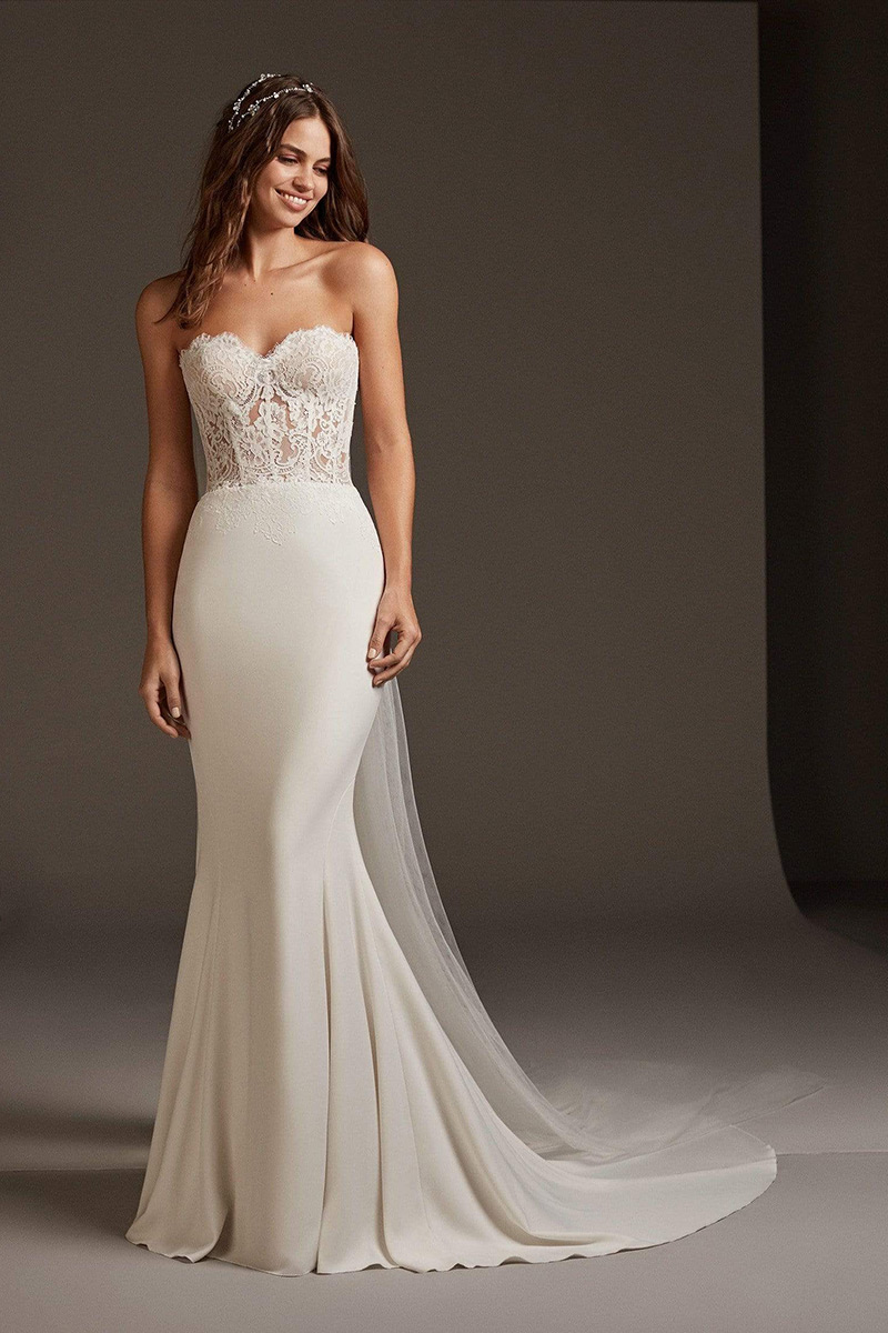 Robe de mariée bustier