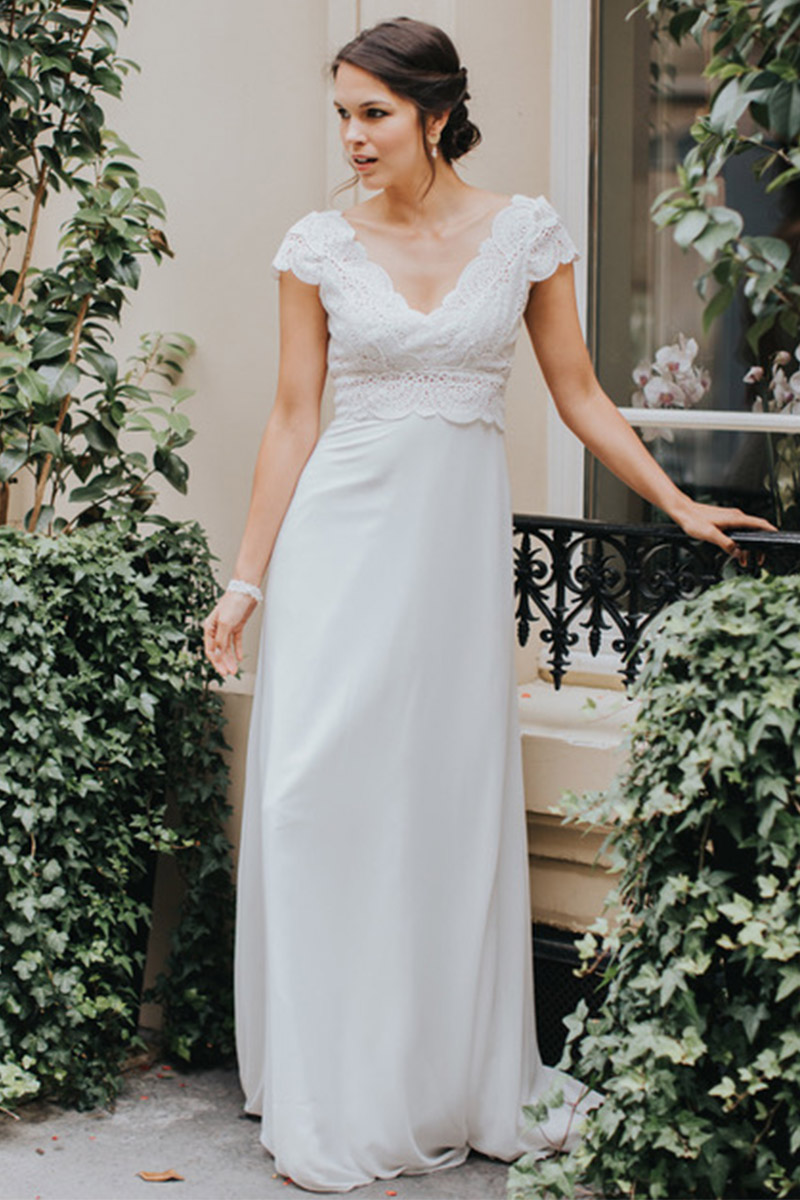 Robe en dentelle