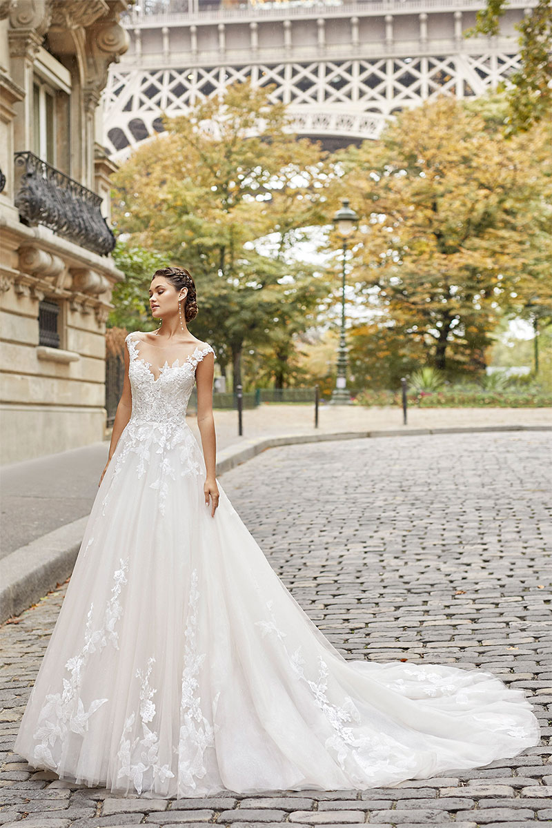Robe longue style princesse