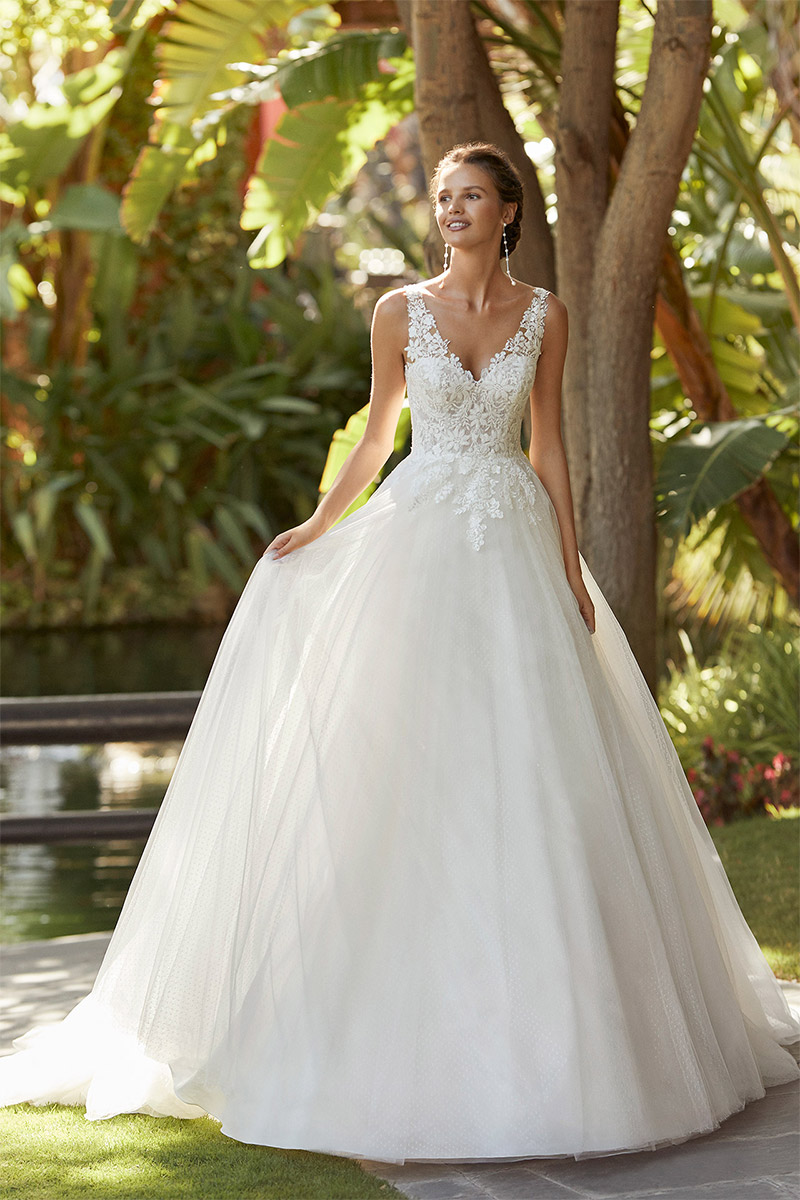 Longue robe romantique