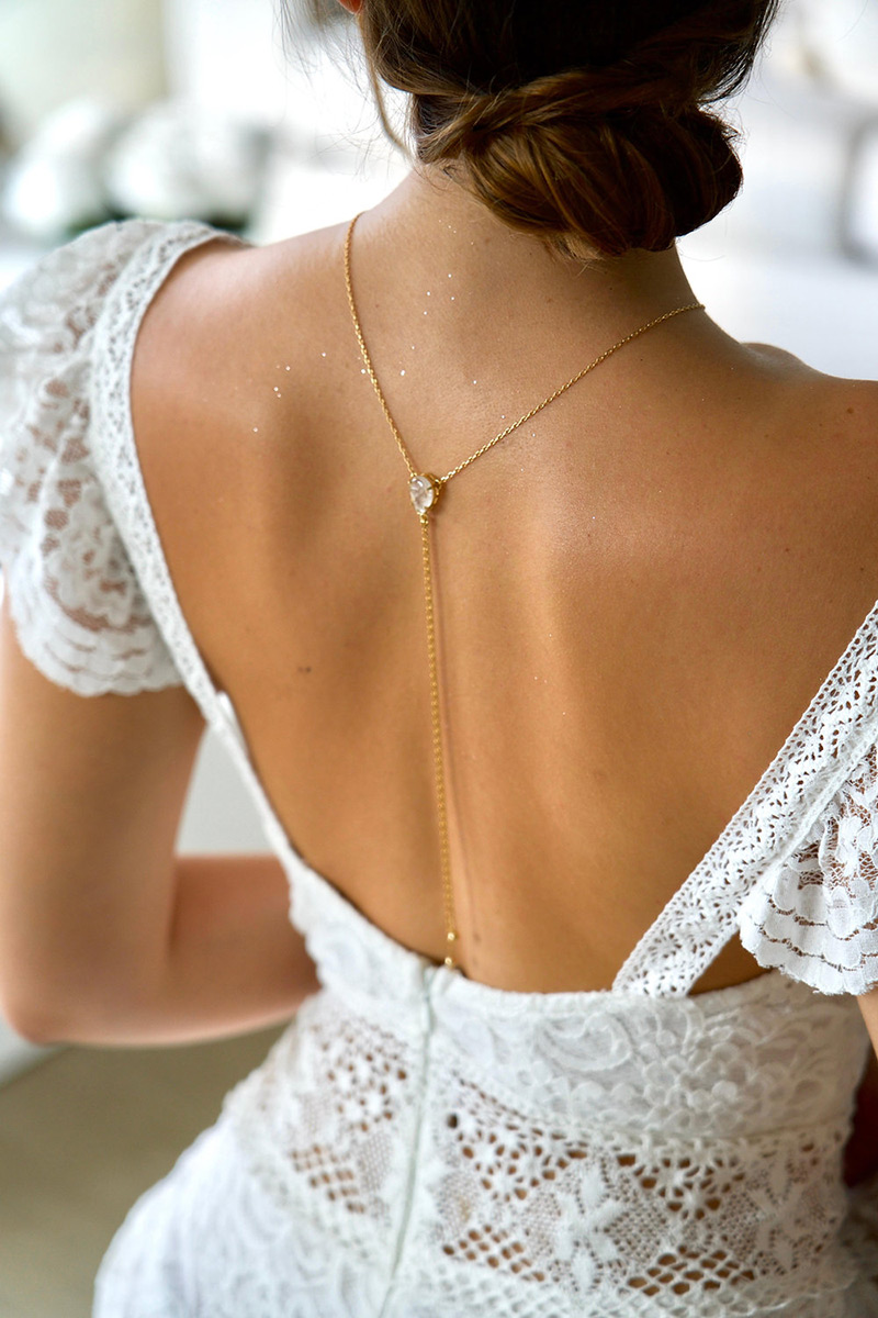 Collier avec deux chaînes délicates