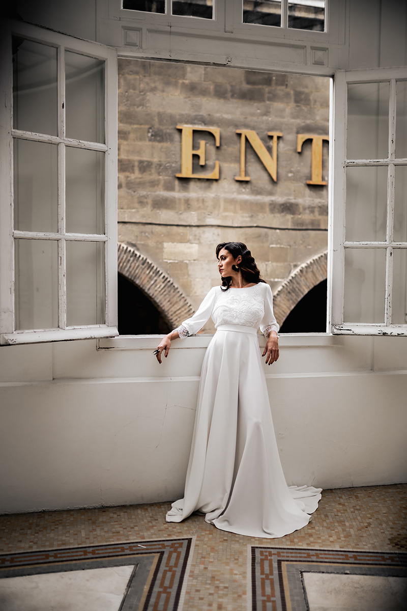 Robe de mariée automne hiver