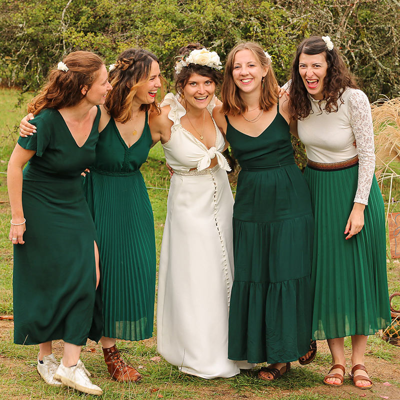 Robe de mariée boho