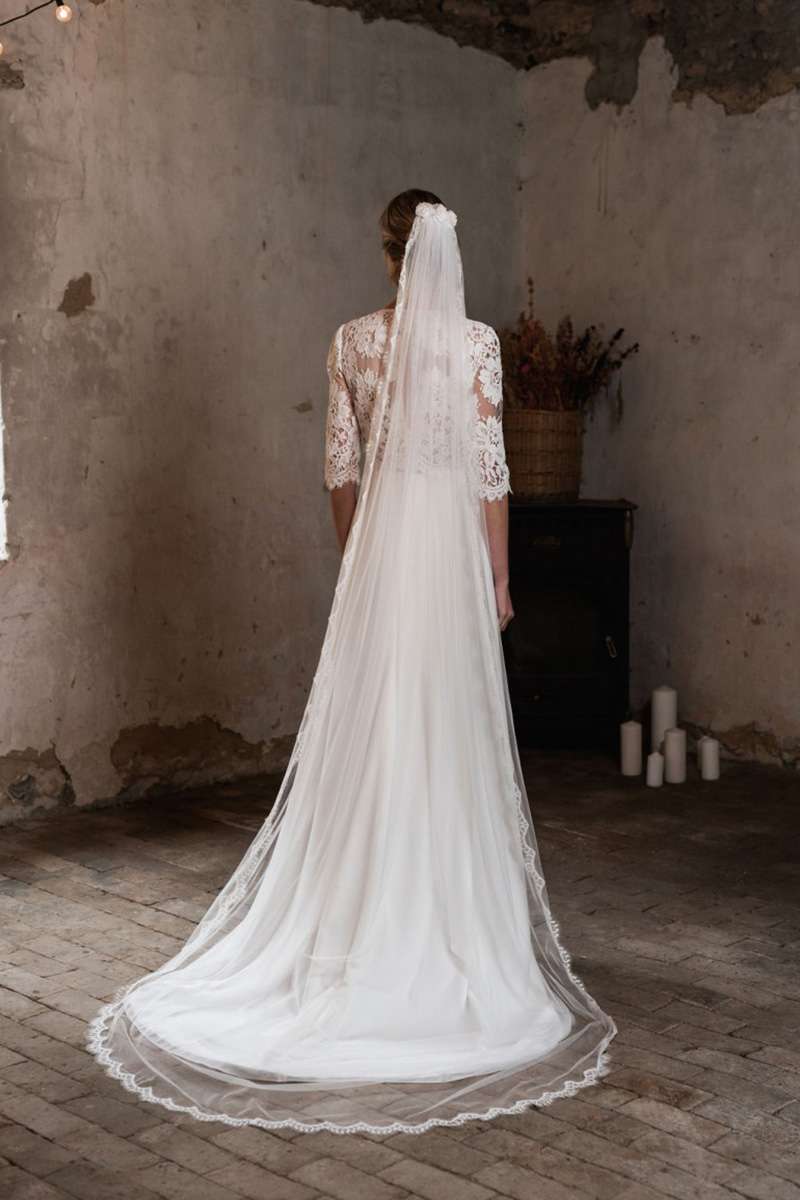 Voile vintage, élégant, et bohème