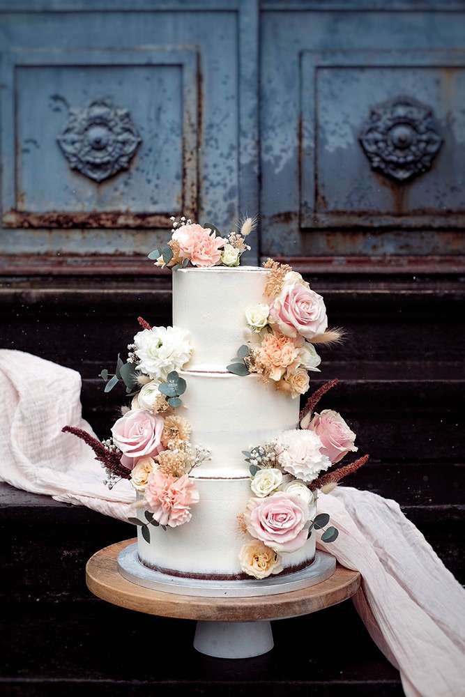 Mariage terracotta et safran