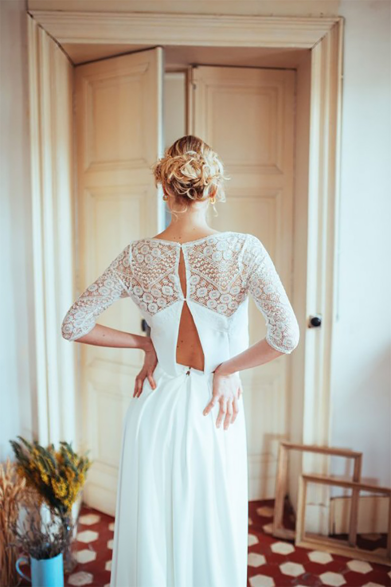 Boutonné en haut
