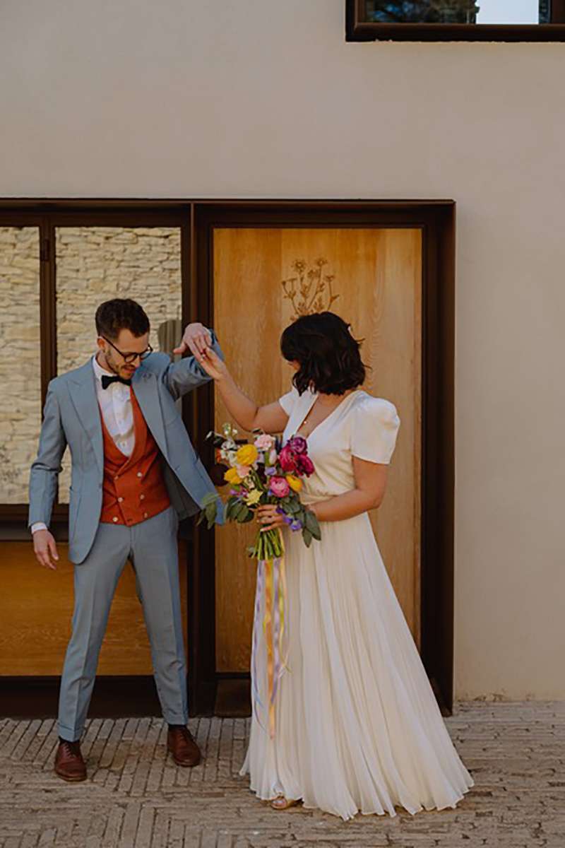Ensemble de mariée moderne, confortable et léger