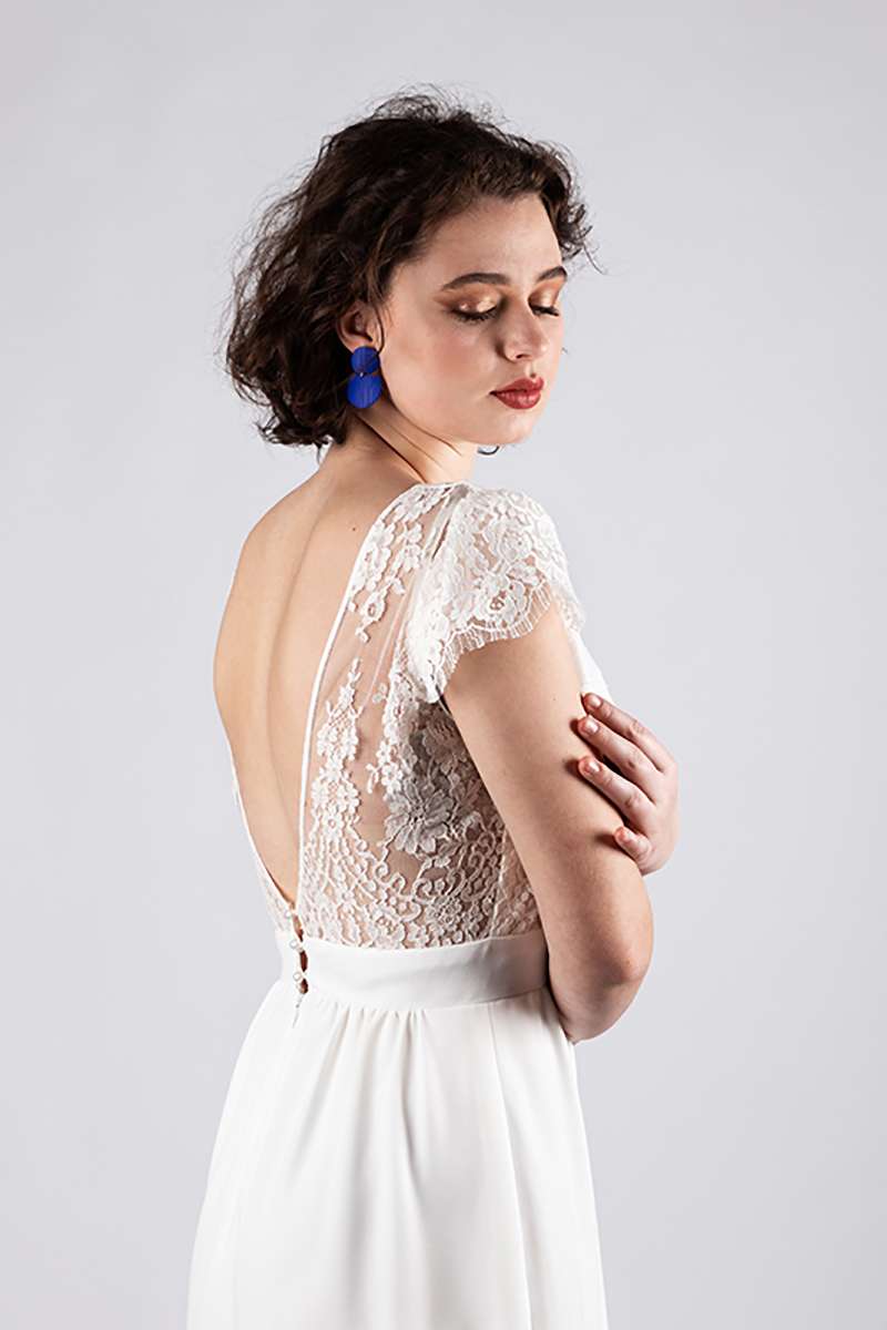 Robe de mariée bohème