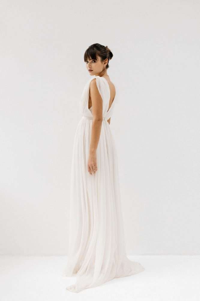 Robe marquée à la taille
