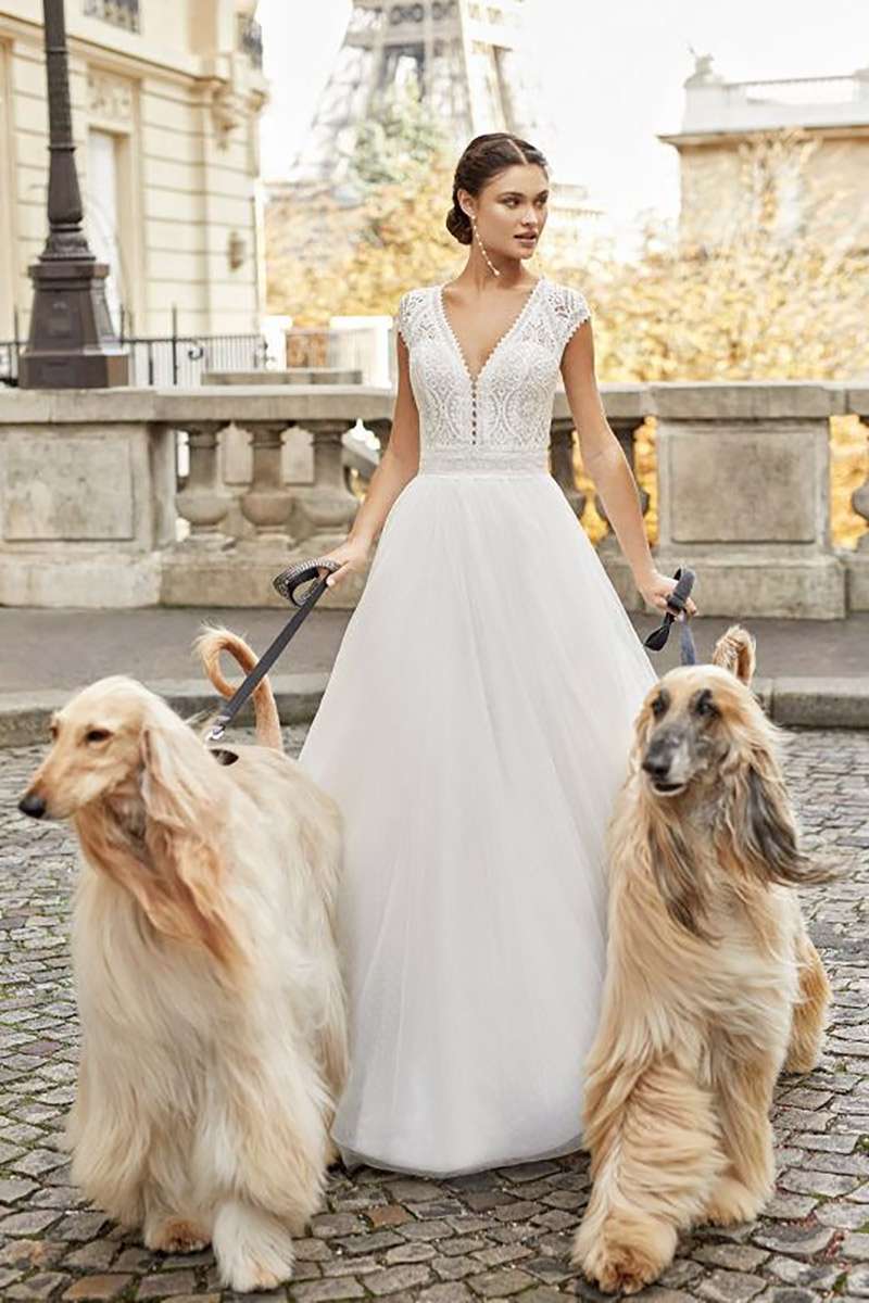 Robe pour une future mariée coresponsable