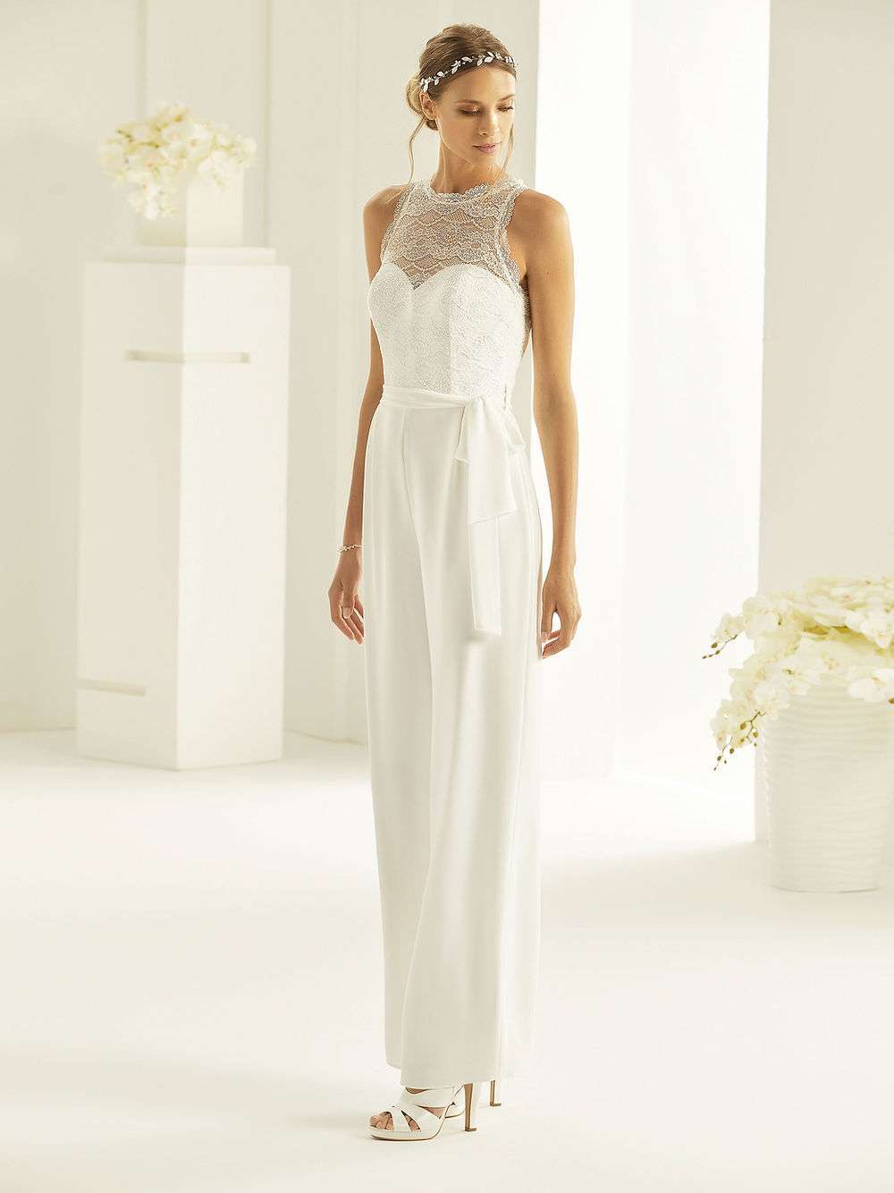 Combinaison de mariée de seconde main