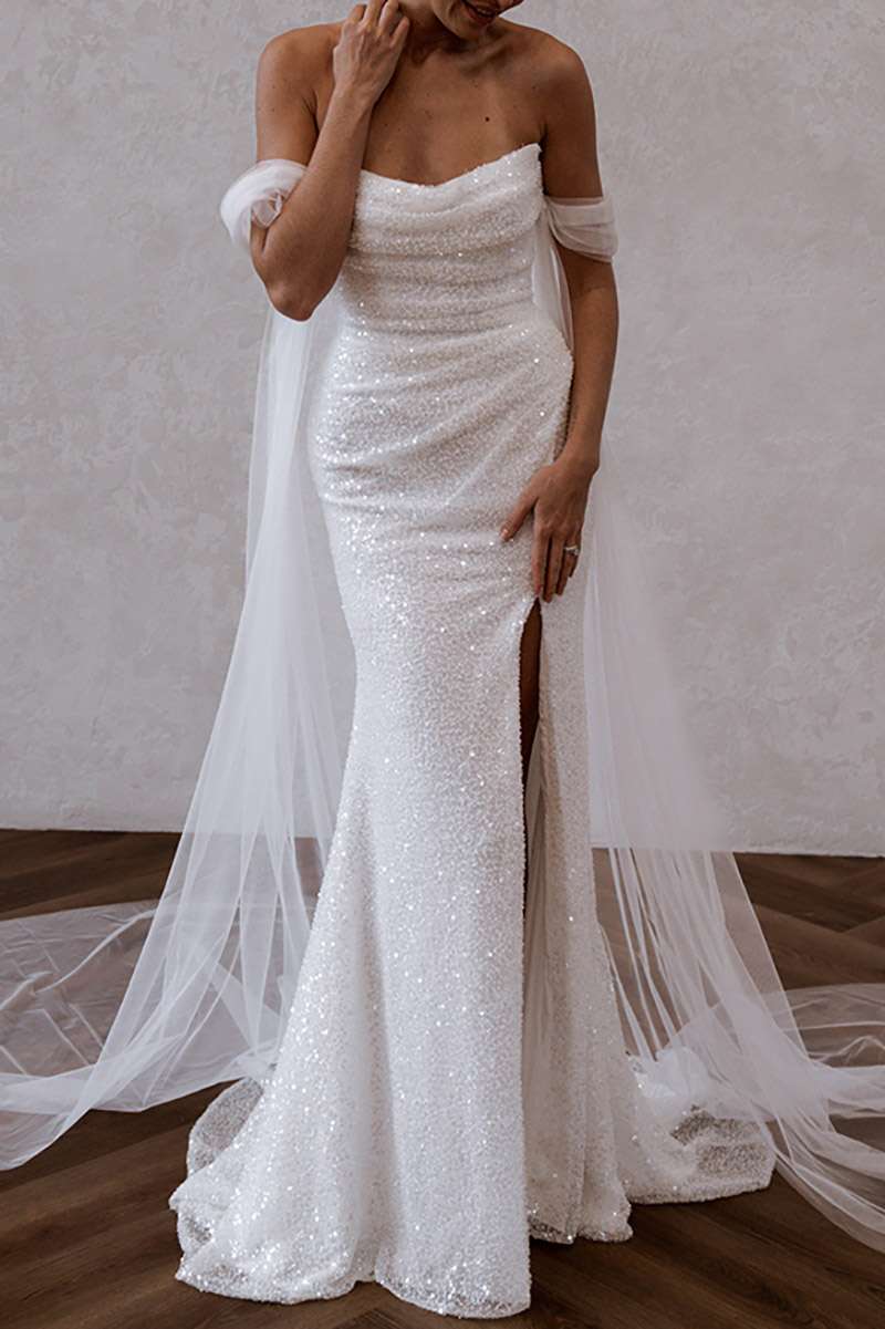 Robe de mariée glamour