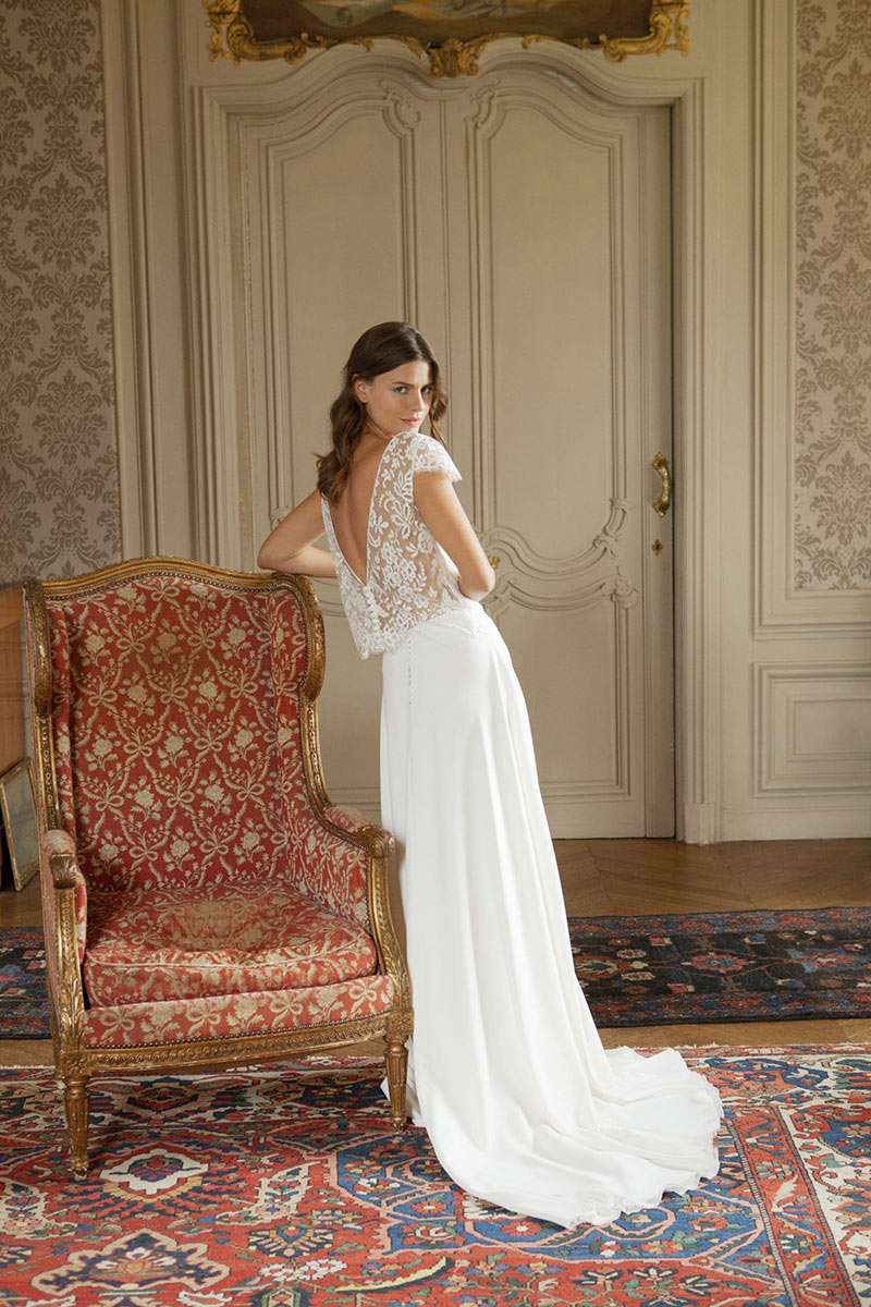Jupe de mariée classique et élégante
