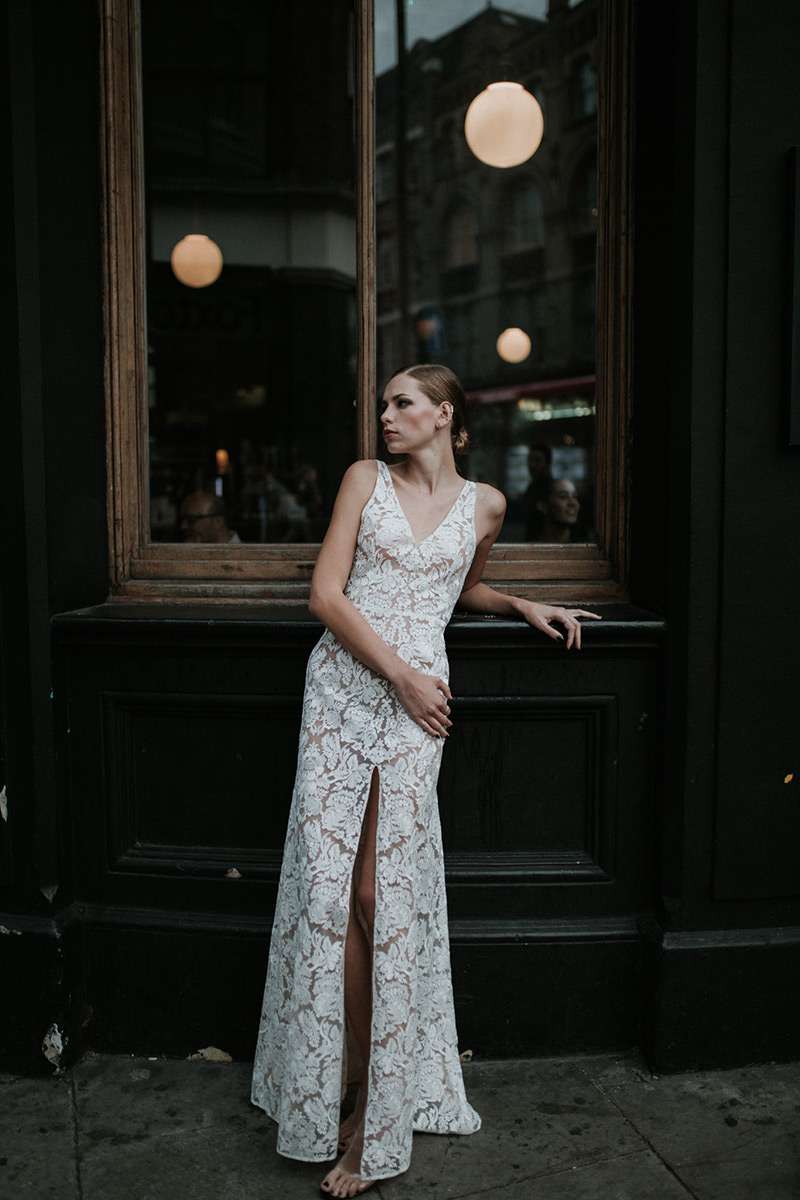 Robe fendue