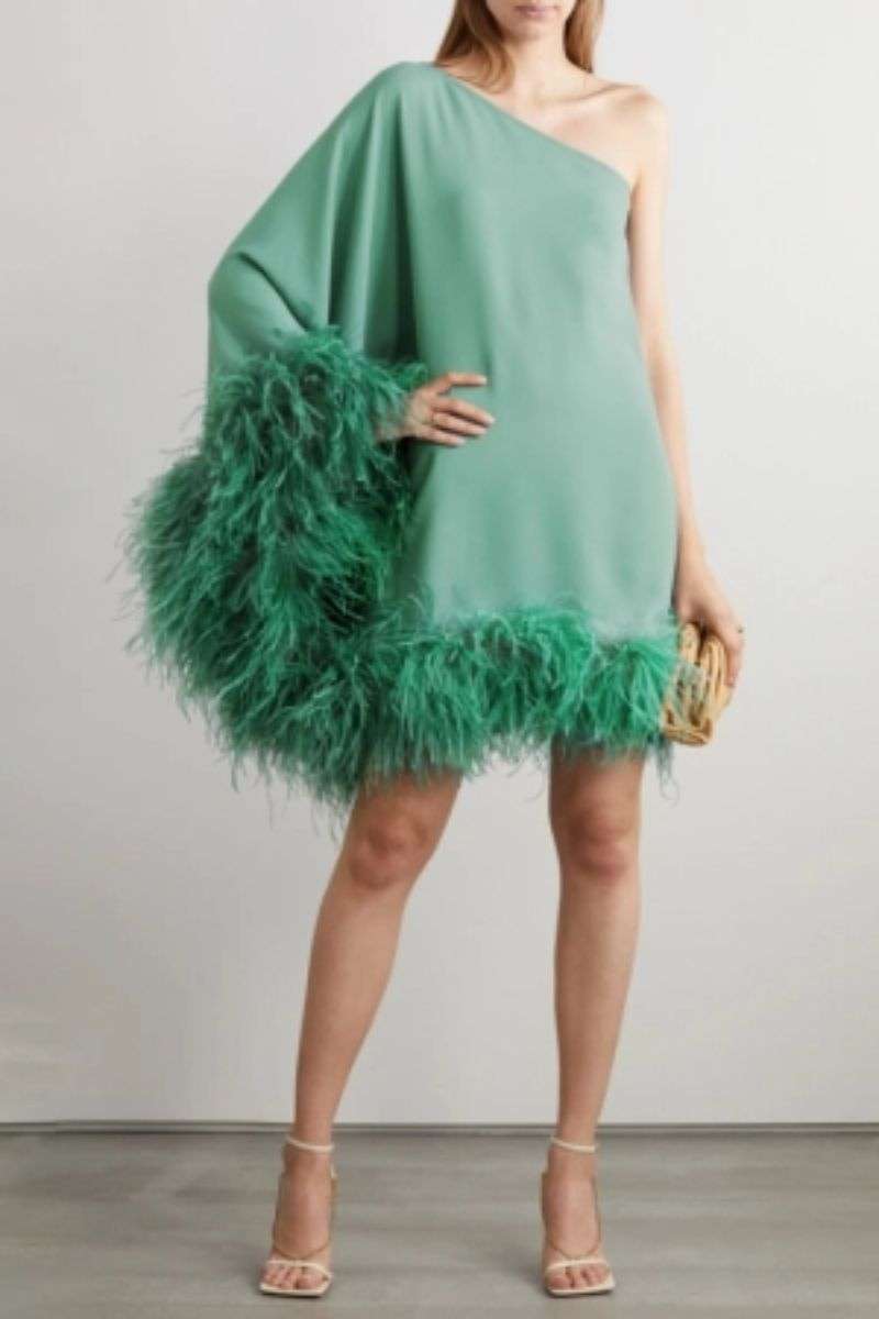 Tenue demoiselle d'honneur vert d'eau